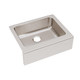 Elkay Lustertone Classic Stainless Steel 25" x 20-1/2" x 7-7/8" 0-Hole Single Bowl Farmhouse Sink