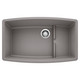 Blanco 440067: Performa Collection Cascade 32" Undermount Kitchen Sink with Colander - Metallic Gray