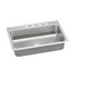 Elkay Lustertone Classic Stainless Steel 31" x 22" x 5", 0-Hole Single Bowl Drop-in ADA Sink with Quick-clip