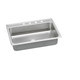 Elkay Lustertone Classic Stainless Steel 31" x 22" x 5", 1-Hole Single Bowl Drop-in ADA Sink with Quick-clip