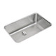 Elkay Lustertone Classic Stainless Steel 30-1/2" x 18-1/2" x 10" Single Bowl Undermount Sink Kit with Perfect Drain