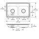 Elkay Lustertone Classic Stainless Steel 29" x 18" x 4" 3-Hole Equal Double Bowl Drop-in ADA Sink