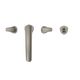 Toto GM Two-Handle Deck-Mount Roman Tub Filler Trim with Handshower, Brushed Nickel - TBG09202U#BN