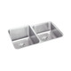 Elkay Lustertone Classic Stainless Steel, 31-1/4" x 20-1/2" x 4-3/8", Double Bowl Undermount ADA Sink w/Perfect Drain