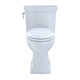 TOTO Promenade II 1G One-Piece Elongated 1 GPF Universal Height Toilet with CeFiONtect - Cotton White - MS814224CUFG#01