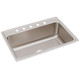 Elkay Lustertone Classic Stainless Steel 31" x 22" x 10-1/8", 5-Hole Single Bowl Drop-in Sink