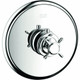 AXOR 16816821 Montreux Thermostatic Trim w/Cross Handle Brushed Nickel