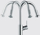 AXOR 39840001 Citterio Semi-Pro Kitchen Faucet 2-Spray, 1.75 GPM in Chrome