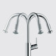AXOR 39835801 Citterio High Arc Kitchen Faucet 2-Spray Pull-Down, 1.75 GPM in Steel Optic