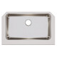 Elkay Lustertone Classic Stainless Steel 33" x 20-1/2" x 8" Single Bowl Farmhouse Sink