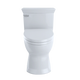 Toto Soiree One Piece Elongated Universal Height Toilet with CEFIONTECT 1.28 GPF with SS214 SoftClose Seat in Colonial White