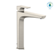 TOTO GE 1.2 GPM Single Handle Vessel Bathroom Sink Faucet with COMFORT GLIDE Technology, Brushed Nickel - TLG7305U#BN