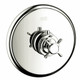 AXOR 16821001 Montreux Trim Lever Thermostatic w/Volume Control & Diverter Chrome