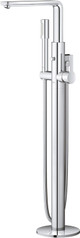 Grohe 23792001 Lineare Single-Handle Freestanding Tub Faucet with 1.75 GPM Hand Shower In Starlight Chrome Finish