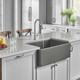 Elkay Fireclay 30" x 19-15/16" x 9-1/8" Single Bowl Farmhouse Sink Gray