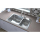 Elkay Lustertone Classic Stainless Steel 37" x 22" x 10", 1-Hole 60/40 Double Bowl Drop-in Sink