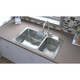 Elkay Lustertone Classic Stainless Steel 37" x 22" x 10", 2-Hole 60/40 Double Bowl Drop-in Sink