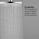 Hansgrohe 04915820 Raindance S Thermostatic Shower Head/Wallbar Set with Rough, 2.5 GPM in Brushed Nickel