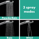 Hansgrohe 04915820 Raindance S Thermostatic Shower Head/Wallbar Set with Rough, 2.5 GPM in Brushed Nickel