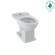 TOTO Connelly Universal Height Elongated Toilet Bowl with CeFiONtect - Colonial White - CT494CEFG#11