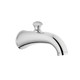 TOTO Silas Wall Tub Spout with Diverter, Polished Chrome - TS210EV#CP