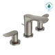 TOTO GO Two Handle Widespread 1.2 GPM Bathroom Sink Faucet, Brushed Nickel - TLG01201U#BN