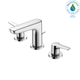 TOTO GS 1.2 GPM Two Handle Widespread Bathroom Sink Faucet, Polished Chrome - TLG03201U#CP