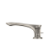 Toto GO Two-Handle Deck-Mount Roman Tub Filler Trim with Handshower, Polished Nickel - TBG01202U#PN