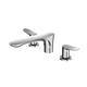 TOTO GO Two-Handle Deck-Mount Roman Tub Filler Trim, Polished Chrome - TBG01201U#CP