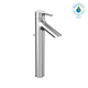 TOTO LB 1.2 GPM Single Handle Vessel Bathroom Sink Faucet with COMFORT GLIDE Technology, Polished Chrome - TLS01307U#CP