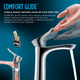 TOTO GS 1.2 GPM Single Handle Vessel Bathroom Sink Faucet with COMFORT GLIDE Technology, Polished Chrome - TLG3305U#CP