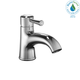 TOTO Silas Single Handle 1.2 GPM Bathroom Faucet, Polished Chrome - TL210SD12#CP