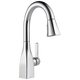 Delta Mateo Single Handle Pull-Down Bar / Prep Faucet in Chrome Finish - 9983-DST