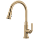 Brizo Rook Pull-Down Faucet in Luxe Gold Finish - 63074LF-GL