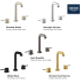 Grohe Essence 20297ENA 8-inch Widespread 2-Handle M-Size Bathroom Faucet 1.2 GPM in Grohe Brushed Nickel