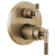 Brizo Litze Pressure Balance Valve with Integrated 3-Function Diverter Trim - Less Handles