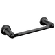 Delta Saylor 8" Towel Bar in Matte Black Finish - 73508-BL