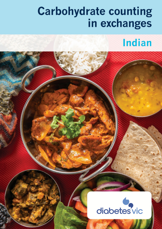 Indian Carbohydrate Counting in Exchanges Pictorial Guide