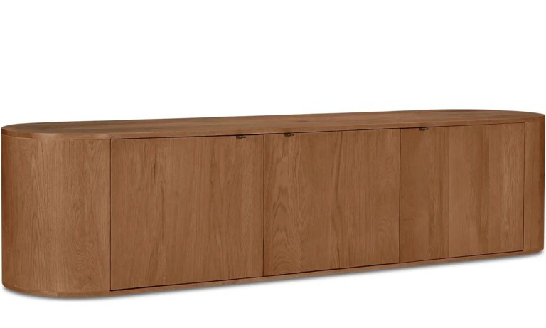 Theo Media Console - Brown by Moe's Home Collection