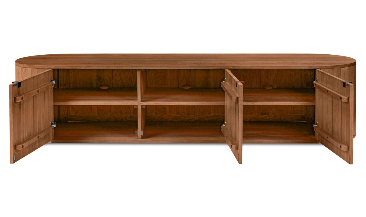 Theo Media Console - Brown by Moe's Home Collection