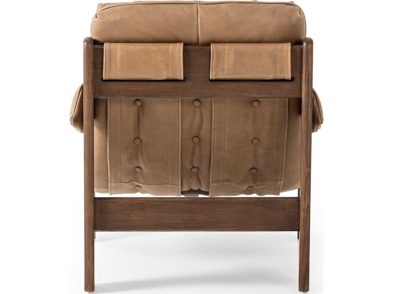 Halston Tufted Sling Chair - Palermo Drift Leather by Four Hands