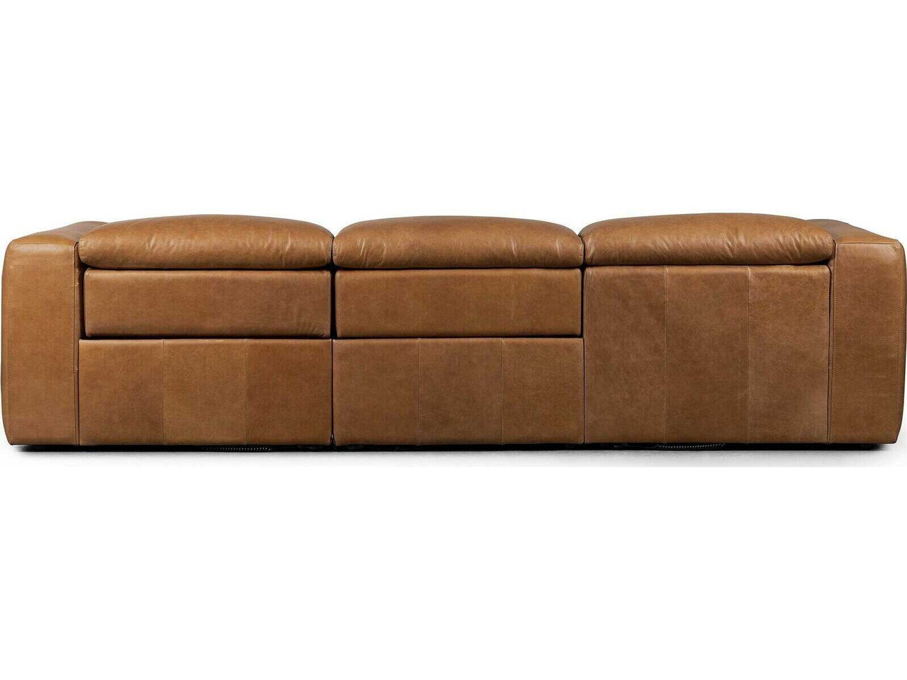 Radley Power Recliner 3 - PC Sectional Sofa w/ LAF Chaise - Sonoma Butterscotch Leather by Four Hands
