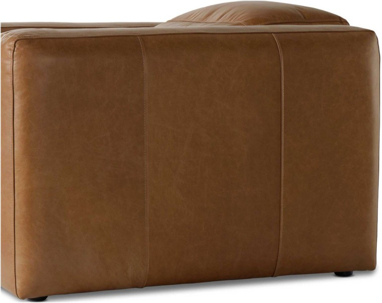 Radley Power Reclining Armchair - Sonoma Butterscotch Leather by Four Hands