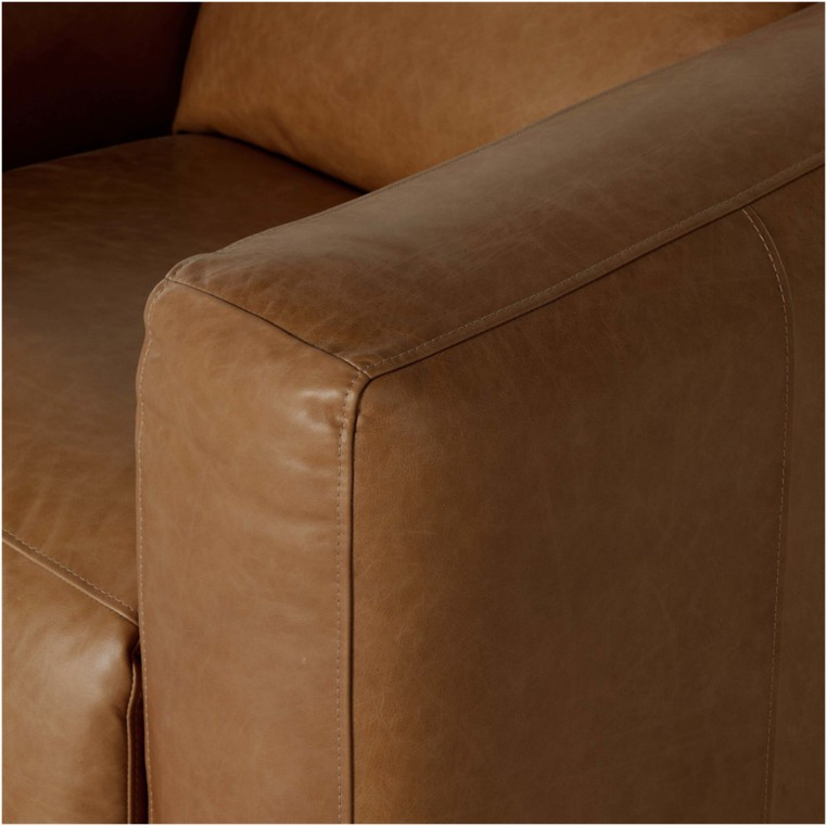 Radley Power Reclining Armchair - Sonoma Butterscotch Leather by Four Hands