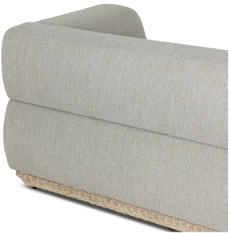 Evander Outdoor Sofa 96" - Ramiro Ecru by Four Hands