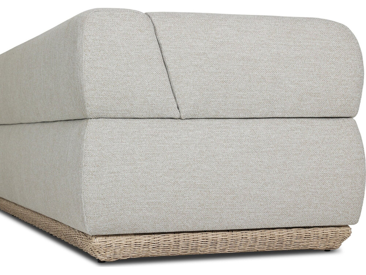 Evander Outdoor Sofa 96" - Ramiro Ecru by Four Hands