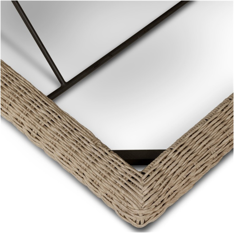 Evander Outdoor Double Chaise Lounge - Ramiro Ecru by Four Hands
