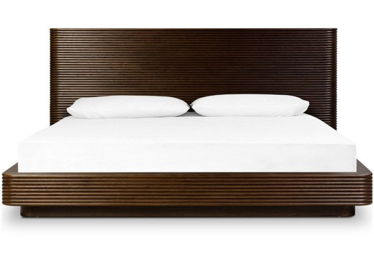 Benny King Bed - Spiced Oak by Four Hands