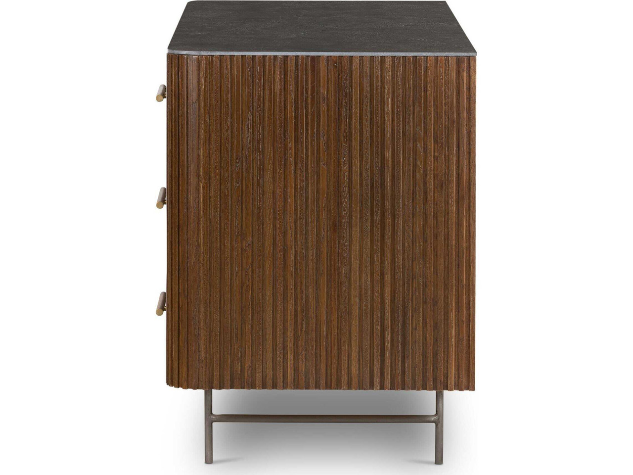 Fletcher 6 Drawer Dresser - Terra Brown Oak by Four Hands