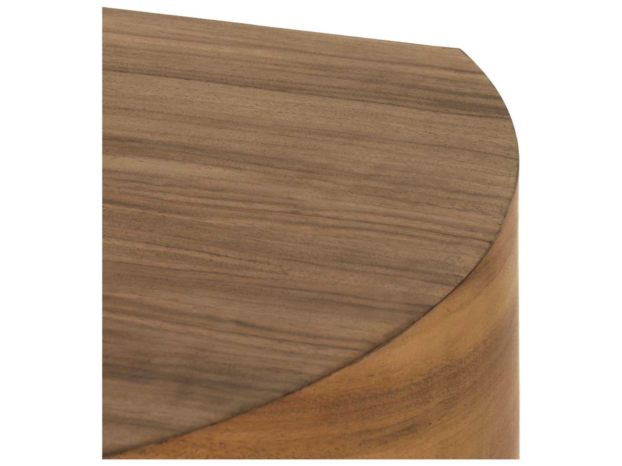 Lunas Executive Desk - Gold Guanacaste Sculpted Silhouette by Four Hands